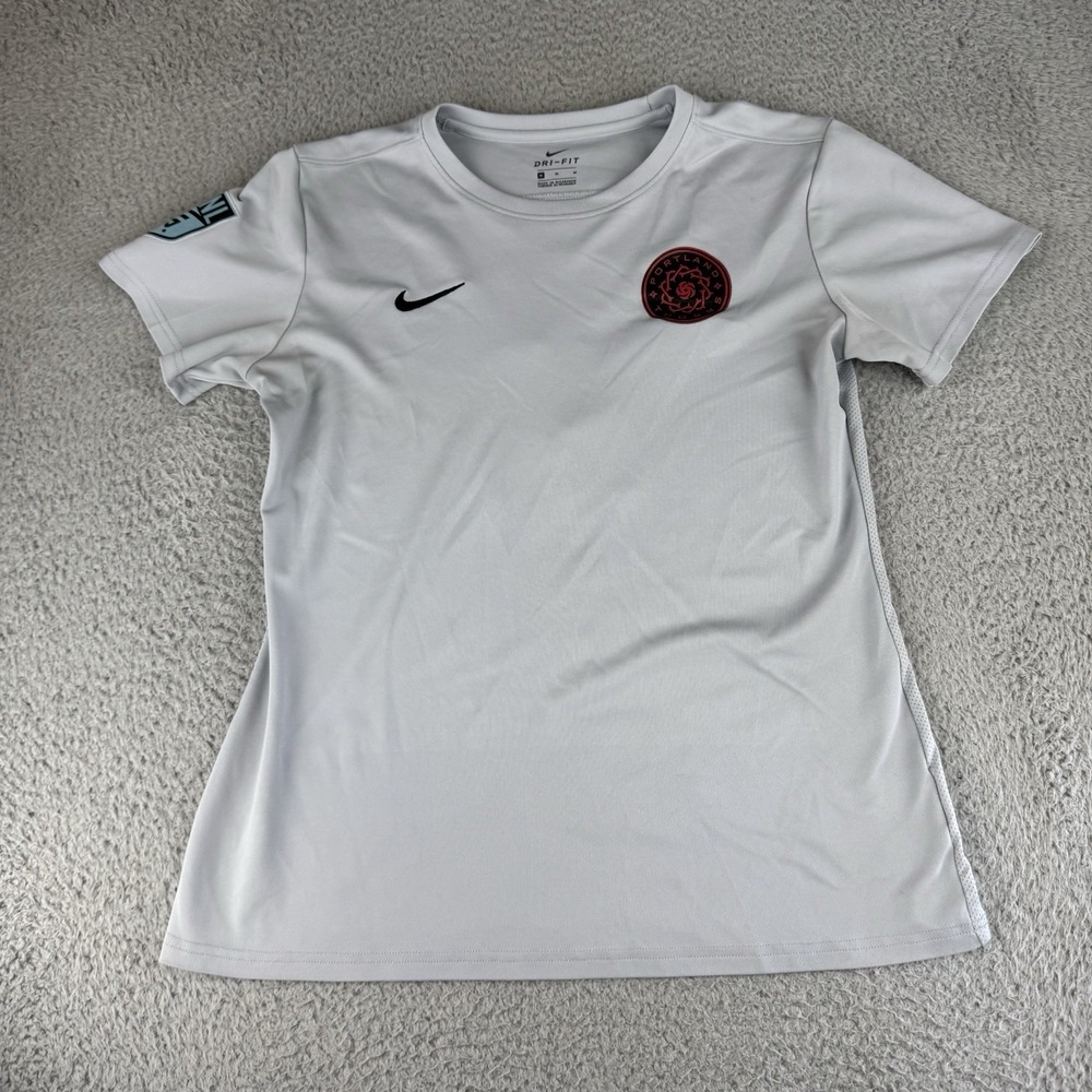 Portland Thorns Fc Nike Jersey Shirt Gray Adult Size Medium